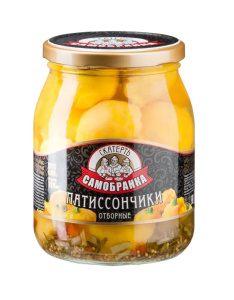 Патиссончики Скатерть-Самобранка марин. ст/б 720мл 1/8