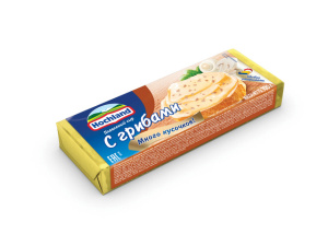 Сыр плавл. с грибами (блочки) 100гр Hochland(18/1)