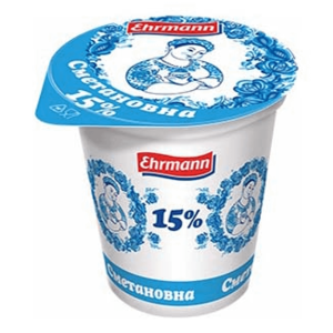 Сметановна 15% 375гр Продукт сметанный