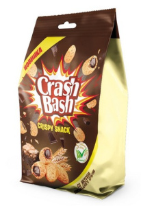 Снеки фигурные со вкусом шоколадного брауни пакет 150г CRASHBASH
