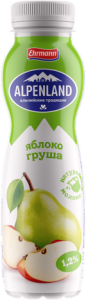 Альпенланд питьевой Яблоко-Груша 1,2% 290г(6/1)