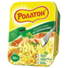 Лапша в тарелке курица по-домашнему  90 г