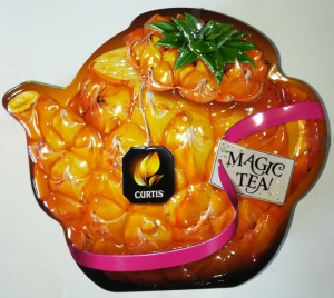 Чай Кёртис "Drink Me! PINEAPPLE TEAPOT"круп. лист 70г бан.