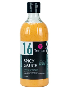 Соус ореховый на основе растительных масел Спайси TAMAKI 0,47л