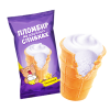 Стакан ваф. Пломбир На двойных сливках ваниль 70гр (24шт/кор)