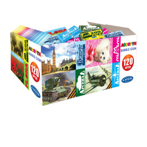 Жевательная резинка недражированная Ассорти 5г*10бл*120шт