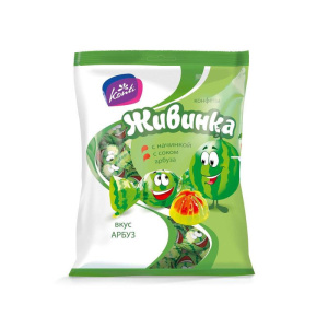 Конфеты "Живинка" вкус арбуза 250г Конти