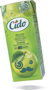 Яблоко Цидо 100% с вит. ADE 0.2л.