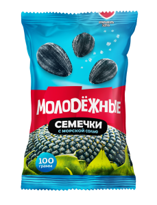 Семечки Молодёжные с морской солью 100гр (1/50)
