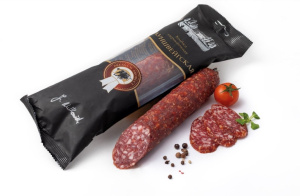 Колбаса "Брауншвейгская" сырокопченая в/у (280гр.) МК-Балтика