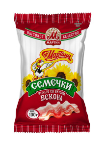 Семечки От Мартина Белые Отборные вкус Бекона 100гр (1/20)