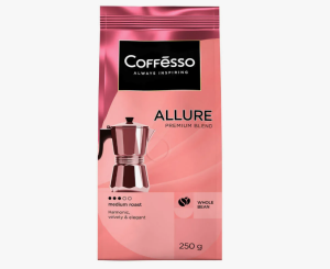 Кофе Coffesso ALLURE м/уп зерно 250гр