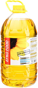 Масло подсолн. рафин. дезодор. для фритюра высший сорт EFKO Food professionsl 5л