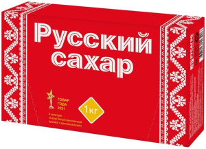 Сахар белый кусковой Русский ГОСТ 1кг