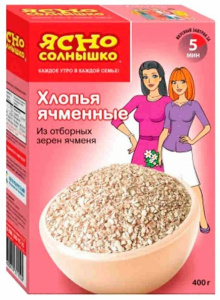 Хлопья ячменные 400г