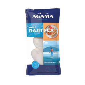 Палтус филе с/м 400гр(8/1) Agama