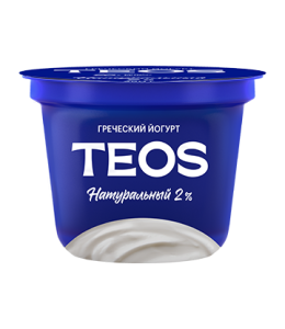 Йогурт "Греческий" массовой долей жира 2,0% п/ст 250г Савушкин(12/1)