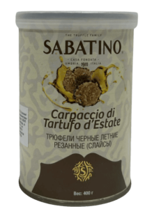 Карпаччо из Чёрного летнего трюфеля 400гр 1/6