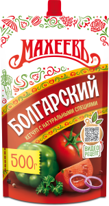 Кетчуп "Болгарский" 500г д/п 10шт