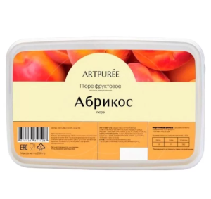 Абрикос пюре заморож. Artpuree 1кг 1/6