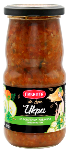 Икра из томленых кабачков со шпинатом 470гр (1/6)