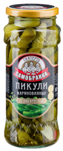 Пикули Скатерть-Самобранка марин. Деликатесные 580мл с/б 1/12