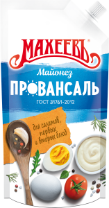 Майонез "Провансаль " (Белый) 50,5% 190г д/п (20)