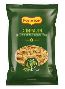 Макаронные изделия Роллтон Спирали с оливковым маслом 400г