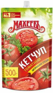 Кетчуп "Томатный" 500г д/п 10шт