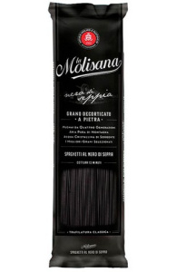 Molisana Спагетти №15 с чернилами каракатицы  500гр