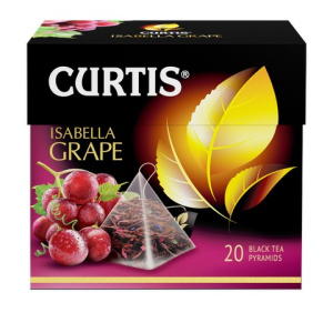 Чай Кёртис Изабелла Грейп черный 20*36г