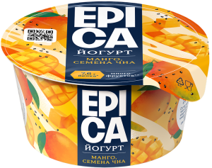 EPICA Йогурт манго/семена чиа 5,0% 130г(12/1)