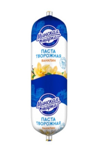 Паста творожная 5% туба 400гр ванилин