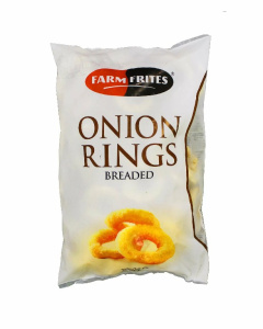 Кольца из рубленного лука в панировке 1кг Farm Frites
