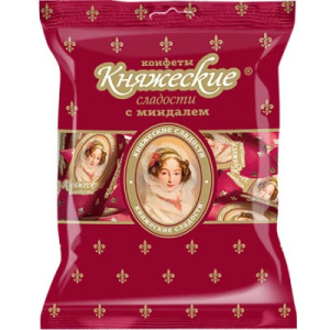 Конфеты "Княжеские" С миндалём  фас 200г Конти (10шт)