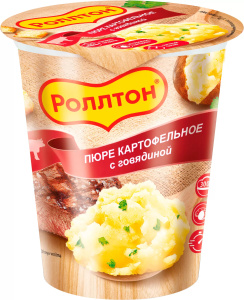 Пюре Роллтон 55г.Говядина