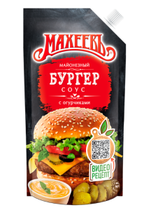 Соус на основе раст. масел Бургер-Соус 25% 200гр д/п