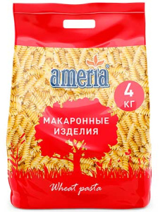 Макароны №42 Спиральки 4,0 кг