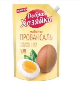 Майонез Добрая Хозяйка "Провансаль " 50,5% 630г д/п