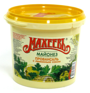 Майонез "Провансаль с лим. сок." 50,5% 800г ведро