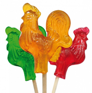 Карамель леденцовая фигурная Петушок Тоха (75шт*9гр)
