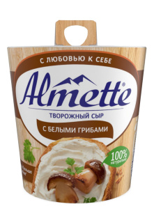 Сыр творож. Альметте с белыми грибами 150гр (8/1)