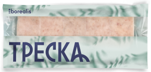 Треска фарш блочный 750гр НОРЕБО