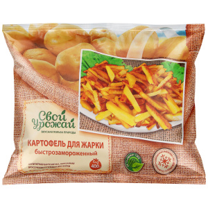 Картофель для жарки 400гр Свой Урожай (20\1)