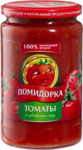 Томаты в соку Помидорка 720мл 1/8