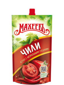 Кетчуп "Чили" 300г д/п 16шт