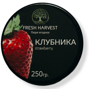 Замороженное пюре Клубника "Fresh Harvest" 250г