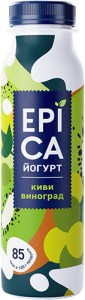 EPICA Йогурт питьевой киви/виноград 2,5% 260г БЗМЖ(6/1)