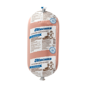 Мясная основа из индейки для котлет зам. 900гр туба 1/10