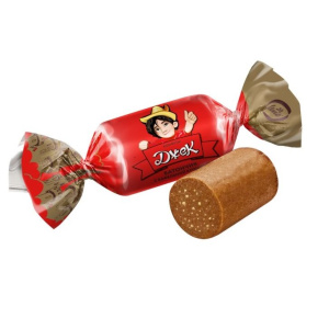 Конфеты "Батончик Джек" с вафельной крошкой 1кг (6кг/кор), весовой